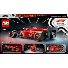 The Vivia Ferrari Sf-24 F1 Yarış Arabası 77242 – 10 Yaş ve Üzeri Kız ve Erkek Çocukları Için Koleksiyonluk Sürücü Minifigürü Içeren Yapım Seti, Motor Hayranları Için Model Kiti (275 Parça)