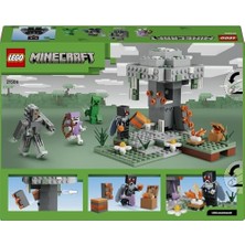 The Vivia Solgun Bahçe 21586-7 Yaş ve Üzeri Çocuklar Için Kahraman Kanatlı Mothman, Creeper ve Iskelet Içeren Yaratıcı Koleksiyonluk Oyuncak Yapım Seti, Oyunculara Özel Hediye Fikri (243 Parça)