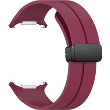 Mrt Teknik Newface Watch 7 Ultra KR418 Tender Silikon Kordon - Bordo