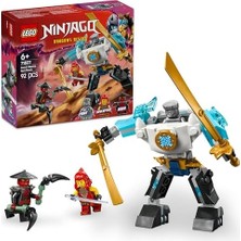 The Vivia Zane’in Savaş Zırhı Mech’i 71827-6 Yaş ve Üzeri Çocuklar Için 3 Minifigürlü Yaratıcı Oyuncak Yapım Seti, Doğum Günü Hediyesi (92 Parça)