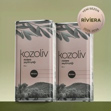 Kozoliv Yemeklik Zeytinyağı Riviera 2'li 5 LT