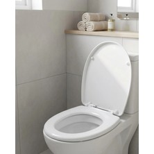 Armüz Dayanıklı Klozet Kapağı Universal Model Kolay Kurulum Hijyenik Banyo Ürünü