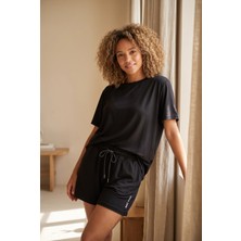 Katia & Bony Kadın Basic Modal Şort Siyah