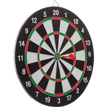 Delta Dart Seti 43 cm (17 Inç) + 6 Dart Oku (6 Gr) Hedef Tahtası