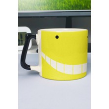 Zipzap Assassination Classroom Anime Baskılı Seramik Lüks Kupa (1 Adet) Özel Siyah Kulp Dalga Kulp V5D