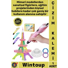 Wintoup #kalem Pla Abs Destekli Ergonomik Hassas Çizim Sanat Tasarım Üç Boyutlu Yazıcı 3D Kalem Pen Printer