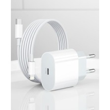 iPhone 12 11 Xr Xs x 8 Plus 7 20W Pd Lightning Hızlı Şarj Adaptörü - COMPTR8479-3835