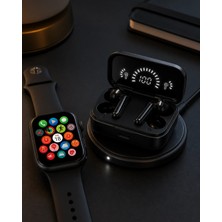 Armüz Spor ve Günlük Kullanıma Uygun Akıllı Saat ve Bluetooth Kulaklık Seti Yüksek Performans