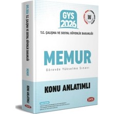 Data Yayınları Data 2026 GYS Çalışma Sosyal Güvenlik Bakanlığı Memur Konu Anlatı