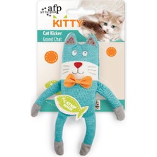Kmrsfres Afp Kitty - Peluş  Turkuaz Yru  Oyuncak