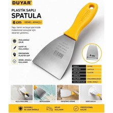 Duyar DSS203 Plastik Saplı Kazıma Spatulası 6 cm