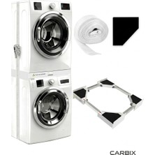 Carbix Çamaşır Makinesi Kurutma Makinesi Istifleme Aparatı-Kiti Hoover Grundig Tüm Markalar Için Ayarlanabilir