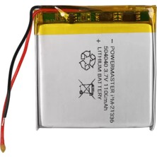 Aslanoğlu Store Powermaster 504040 3.7 Volt 1100 Mah Lityum Polimer Pil
