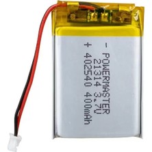 Aslanoğlu Store Powermaster 402540 3.7 Volt 400 Mah Lityum Polimer Pil
