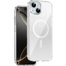Aslanoğlu Store Onegif Apple Iphone 14 Sora Simli Magsafe Kapak - Beyaz