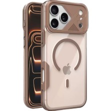 Aslanoğlu Store Joko Apple Iphone 17 Pro Max Zinko Magsafe Kapak - Çöl Titanyum