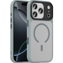 Aslanoğlu Store Joko Apple Iphone 17 Pro Max Megane Magsafe Kapak - Titan Gri