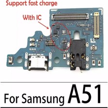 Twin Store Samsung A51 Mikrofonlu Şarj Soketi Bordu Anten Sok