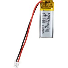 Aslanoğlu Store Powermaster 301025 3.7 Volt 60 Mah Lityum Polimer Pil
