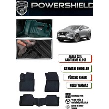 POWERSHIELD Nissan Qashqai E-Power 2022 ve Sonrası Uyumlu Araca Özel 5D Havuzlu Paspas Takımı