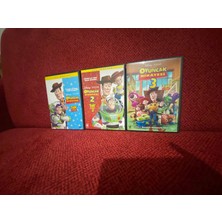 Oyuncak Hikayesi - 1 -2 -3 ( 3 Film ) - DVD Türkçe