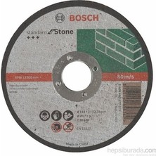 TeknoKapsül Bosch  - Standard Seri Taş Için Düz Kesme Diski (Taş) - C 30 S Bf, 115 Mm, 22,23 Mm, 3,0