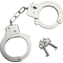 Twin Store Anahtarlı Oyuncak Metal Kelepçe Polis Kelepçesi