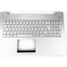 Alfamaks Asus Rog G550JK G550JX Gri Renkaydınlatmalı Klavye ve Üst Kasası
