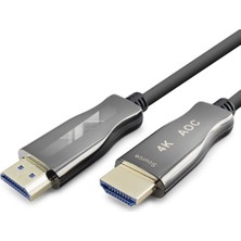 Twin Store Fiber Optik HDMI 2.0 Kablo 4K UHD 60 Hz 40 M - Siyah HDX2058