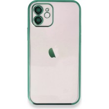 Esplendor Newface Apple iPhone 11 Kılıf Razer Lensli Silikon - Yeşil
