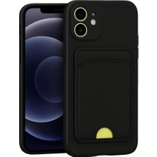 Esplendor Newface Apple iPhone 11 Kılıf Kelvin Kartvizitli Silikon - Siyah