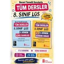 Ata Yayıncılık 8.sınıf Beceri Temelli Sorularla Tüm Dersler Soru Bankası + 5 Li Deneme Sınavı
