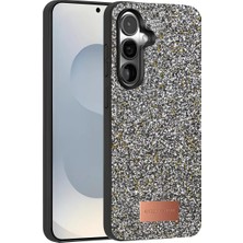 Esplendor Onegif Samsung Galaxy S25 Bright Simli Kapak - Gold