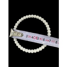 Grand Concept Store Pratik Şık Plastik Incili Nikah Şekeri Halkası ( 7cm-Beyaz)