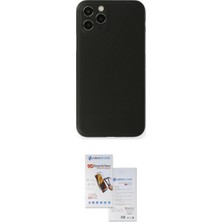 Marsilyan™- iPhone 11 Pro Max Kılıf Yadigar Yansıma Serisi - Siyah Seramik Nano Ekran Koruyucu