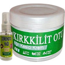 Alvera Collection Kırkkilit Otu Kremi 100 ml Teskin Kremi + Çörek Otu Yağı Teskin Yağı 30 ml