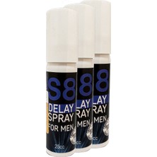 Alvera Collection Stımul8 (S8) 3 Adet 25 cc Tüp Delaytimesprey Erkekler Içingeciktirici