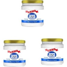 Alvera Collection Snow Kitten Krem Mucize Fıtık Sızılarını Önleyici Menthol Balm Kremi 50 ml x 3 Adet