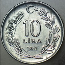 Banknoting 10 Lira 1982 Çilaltı(-)