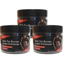 Alvera Collection Eelhoe Belly Fat 3 Adet Adet Burner Sweat Enhancer Kadınlara Özel Kremi 100 ml