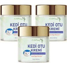 Alvera Collection Süper Kedi Otu Kremi Uzak Doğu Muzicesi Doğal Masaj Krem 50ML x 3 Adet
