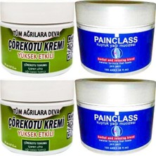 Alvera Collection Süper Çörek Otu Kremi Orta Boy 2 x 100 ml - Painclass Kuyruk Yağı Kremi 2 x 100 ml