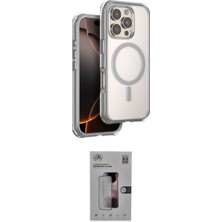 Marsilyan™- iPhone 16 Pro Kılıf Zirve Klasik Prime - Siyah Bilvis 3D Mat Cam Ekran Koruyucu