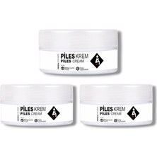 Alvera Collection Piles Cream Bitkisel Içerikli Anında Etkili Bakım Kremi 50 ml x 3 Adet