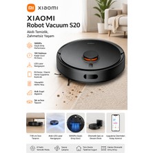 Xiaomi Robot Vacuum 5000 Pa Lds Lazer Navigasyonlu Akıllı Robot Süpürge ve Paspas – Siyah