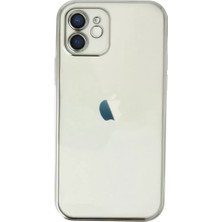 AKM Newface Apple iPhone 11 Kılıf Razer Lensli Silikon - Gümüş