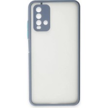 AKM Newface Xiaomi Redmi 9t Kılıf Montreal Silikon Kapak - Gri