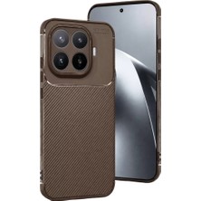 AKM Newface Xiaomi Mi 17T Pro Auto Focus Karbon Kapak - Kahverengi
