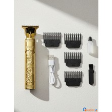 Empressco Kablosuz Çelik Tıraş Makinesi, T-Blade Set, Ense ve Sakal Bakımı