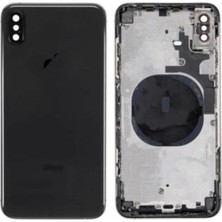 Lotus Store 1606 iPhone Xs Max Boş Kasa Kapak (Siyah)